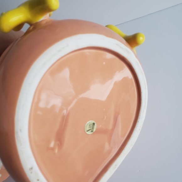 Vintage Ceramic Owl Cookie Jar Countertop Food Snacks Storage Cute Whimsy Fun - Picture 12 of 15